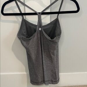 lululemon athletica Gray Tank Top